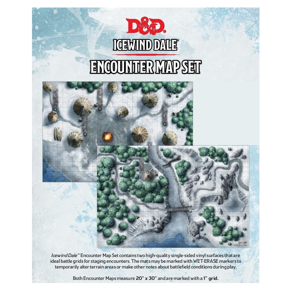 Dungeons & Dragons Icewind Dale Map Set - Good Games