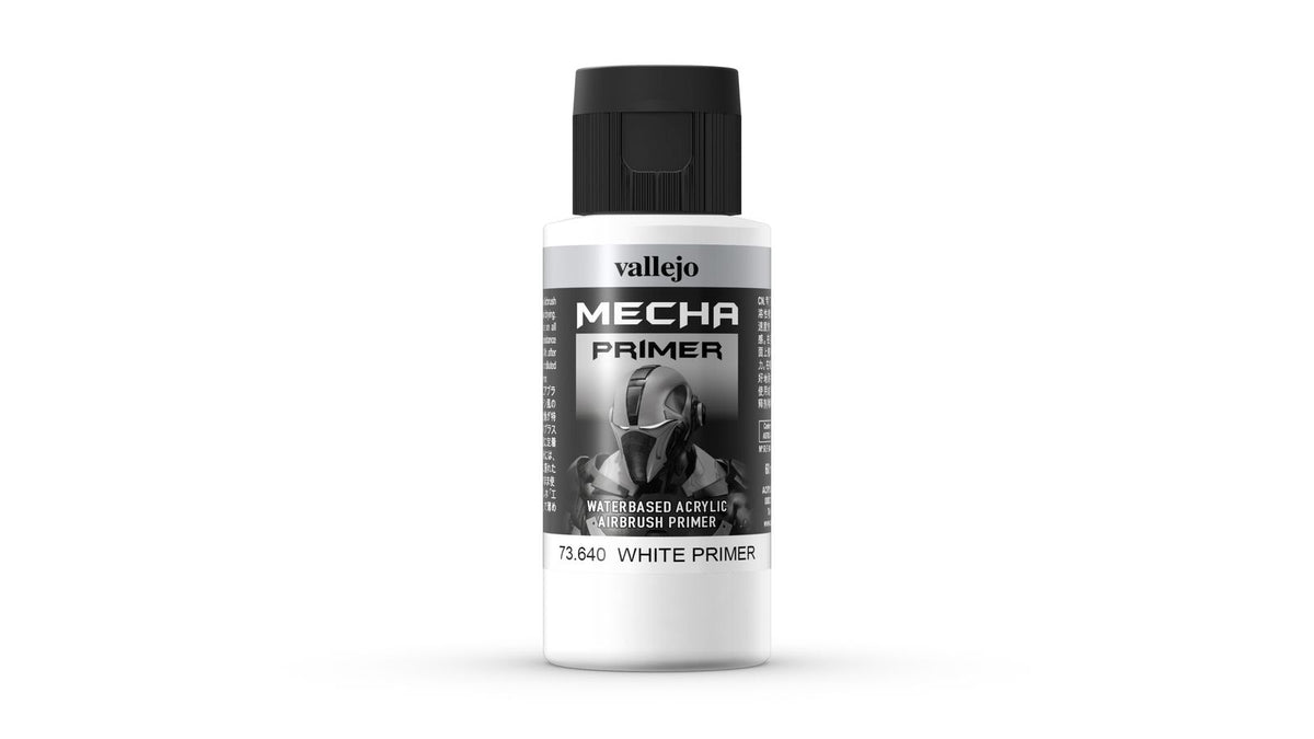 Vallejo Mecha Colour - White Primer 60ml - Good Games