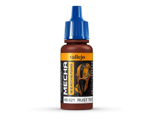 Vallejo Mecha Colour - Rust Texture (Matt) 17ml Acrylic Paint (AV69821) - Good Games