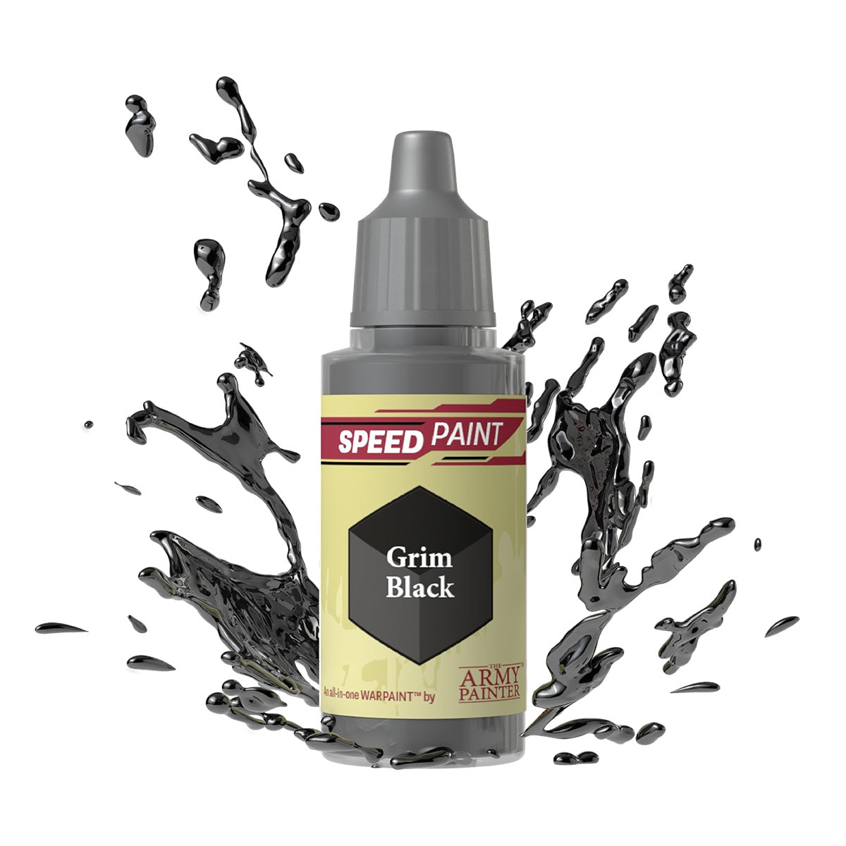 Army Painter Speedpaint - Grim Black 18ml - Good Games