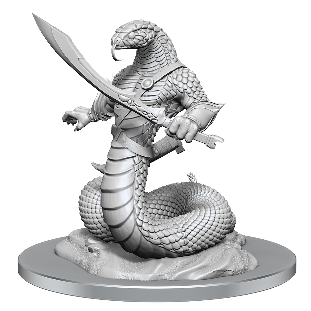 Dungeons & Dragons Nolzurs Marvelous Unpainted Miniatures Yuan-ti Paint Night Kit - Good Games