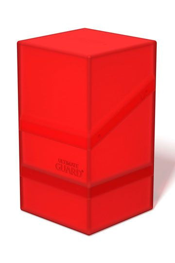 Ultimate Guard - Boulder n Tray 100+ Ruby Deck Box - Good Games