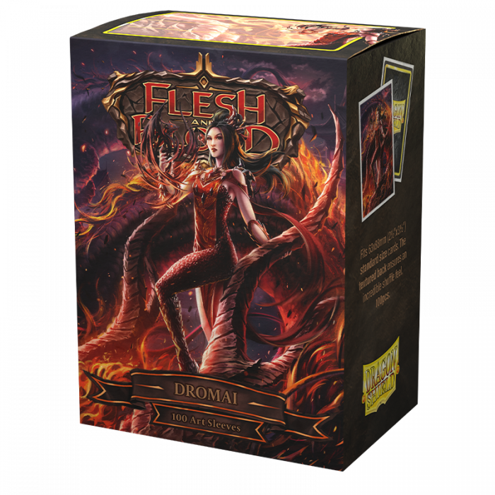 Dragon Shield - Matte Art Sleeves - Flesh and Blood Dromai Standard Sleeves (100) - Good Games