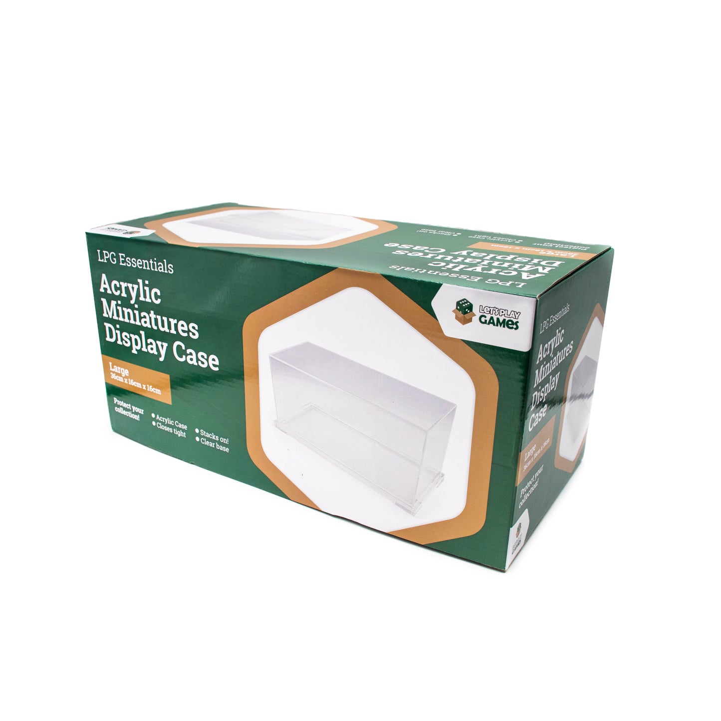 LPG Acrylic Miniatures Display Case Large - Good Games