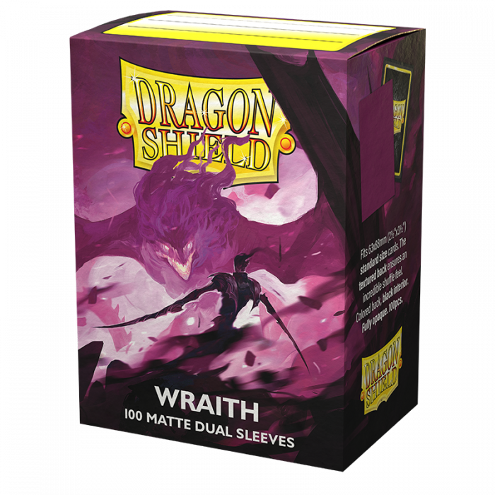 Dragon Shield - Dual Matte Wraith Standard Sleeves (100) - Good Games