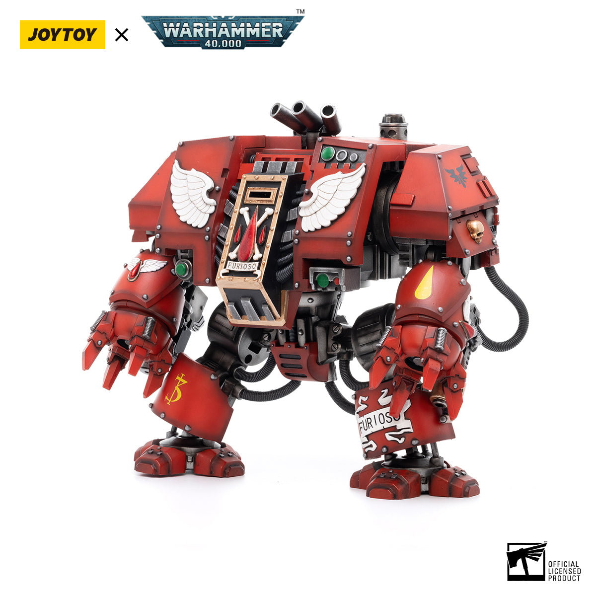 Warhammer Collectibles: 1/18 Scale Blood Angels Furioso Dreadnought Brother Samel - Good Games