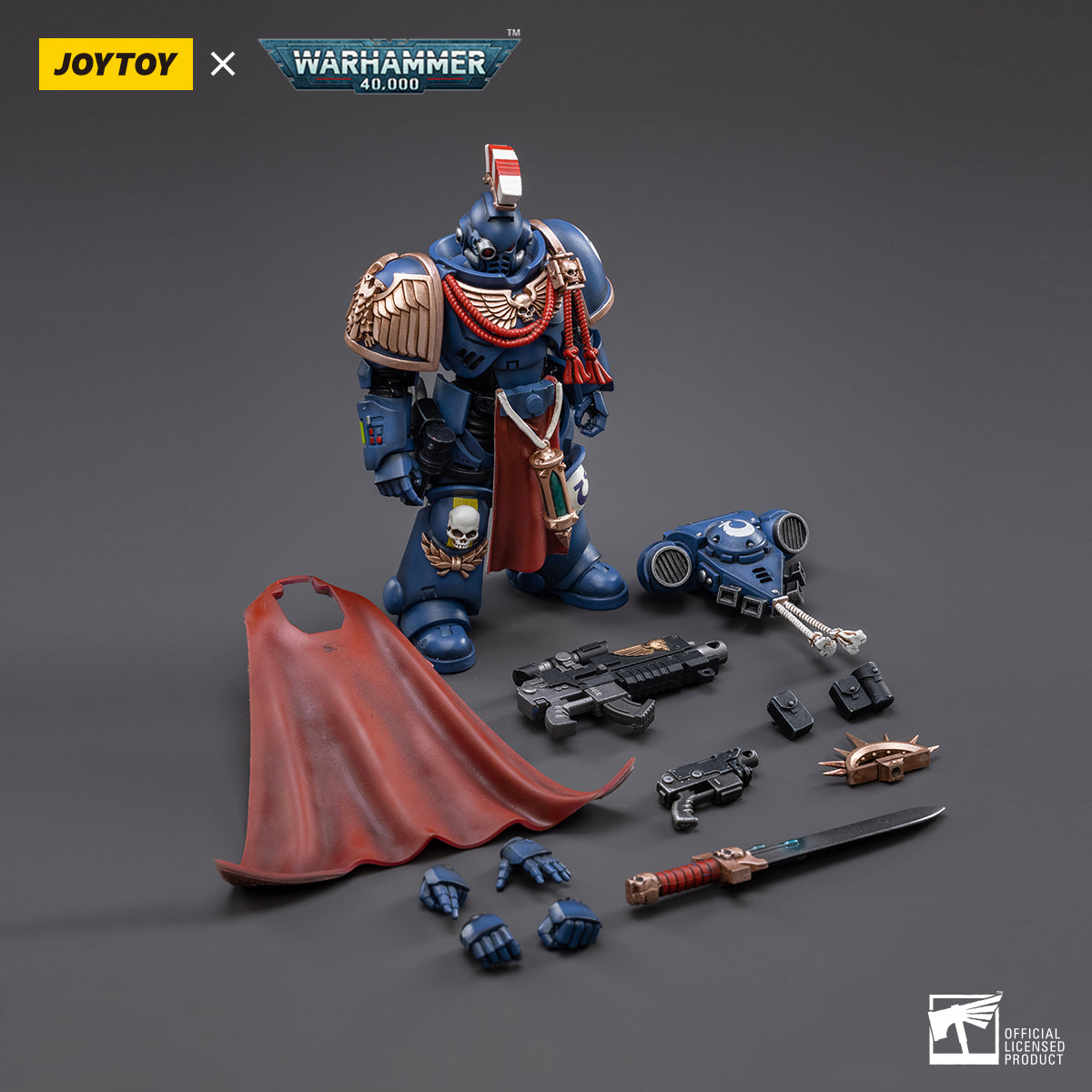 Warhammer Collectibles: 1/18 Scale Ultramarines Primaris Captain Sidonicus - Good Games