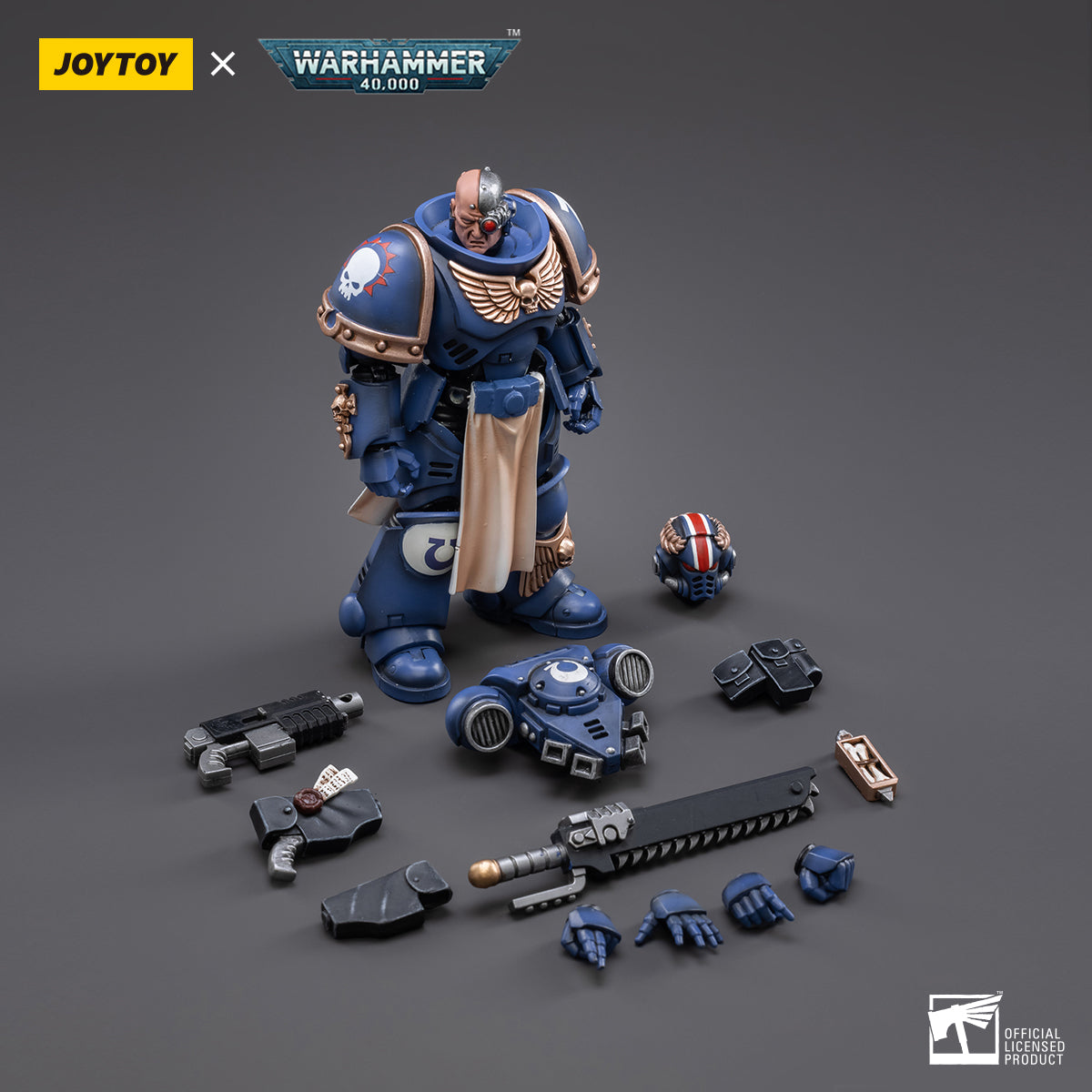 Warhammer Collectibles: 1/18 Scale Ultramarines Primaris Lieutenant Horatius - Good Games