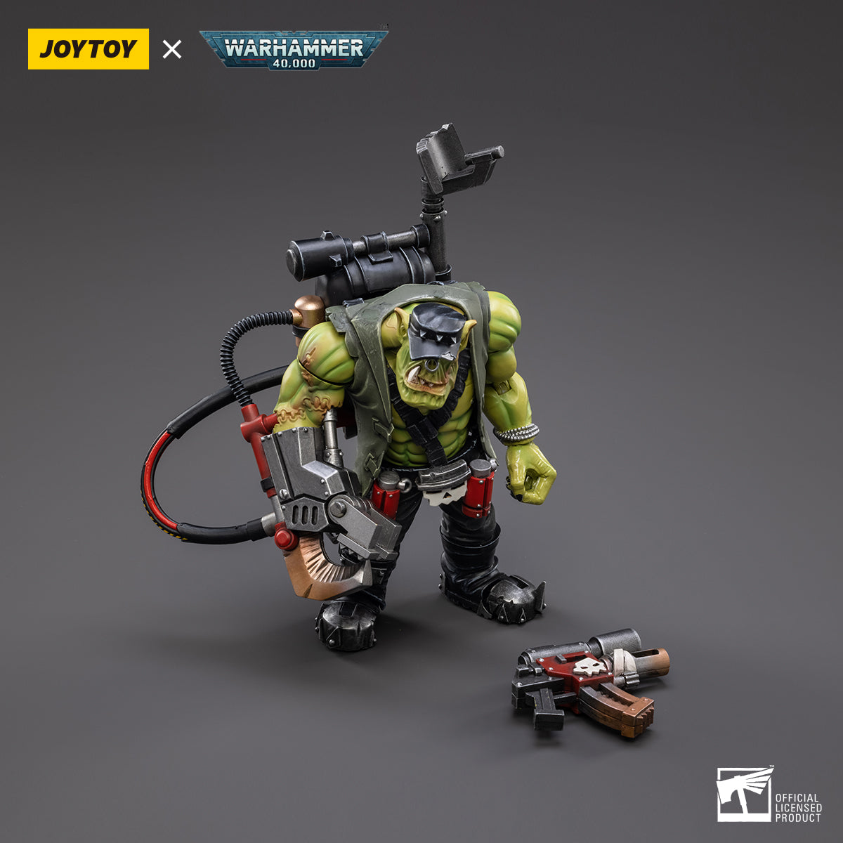 Warhammer Collectibles: 1/18 Scale Ork Kommandos Nob Nazbog - Good Games