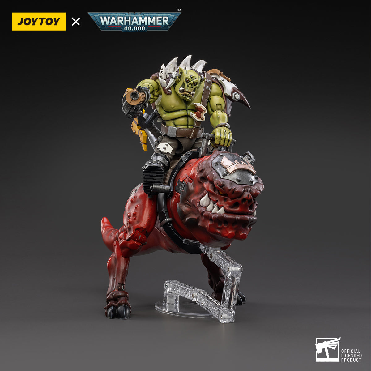 Warhammer Collectibles: 1/18 Scale Orks Squighog Nob On Smasha Squig - Good Games