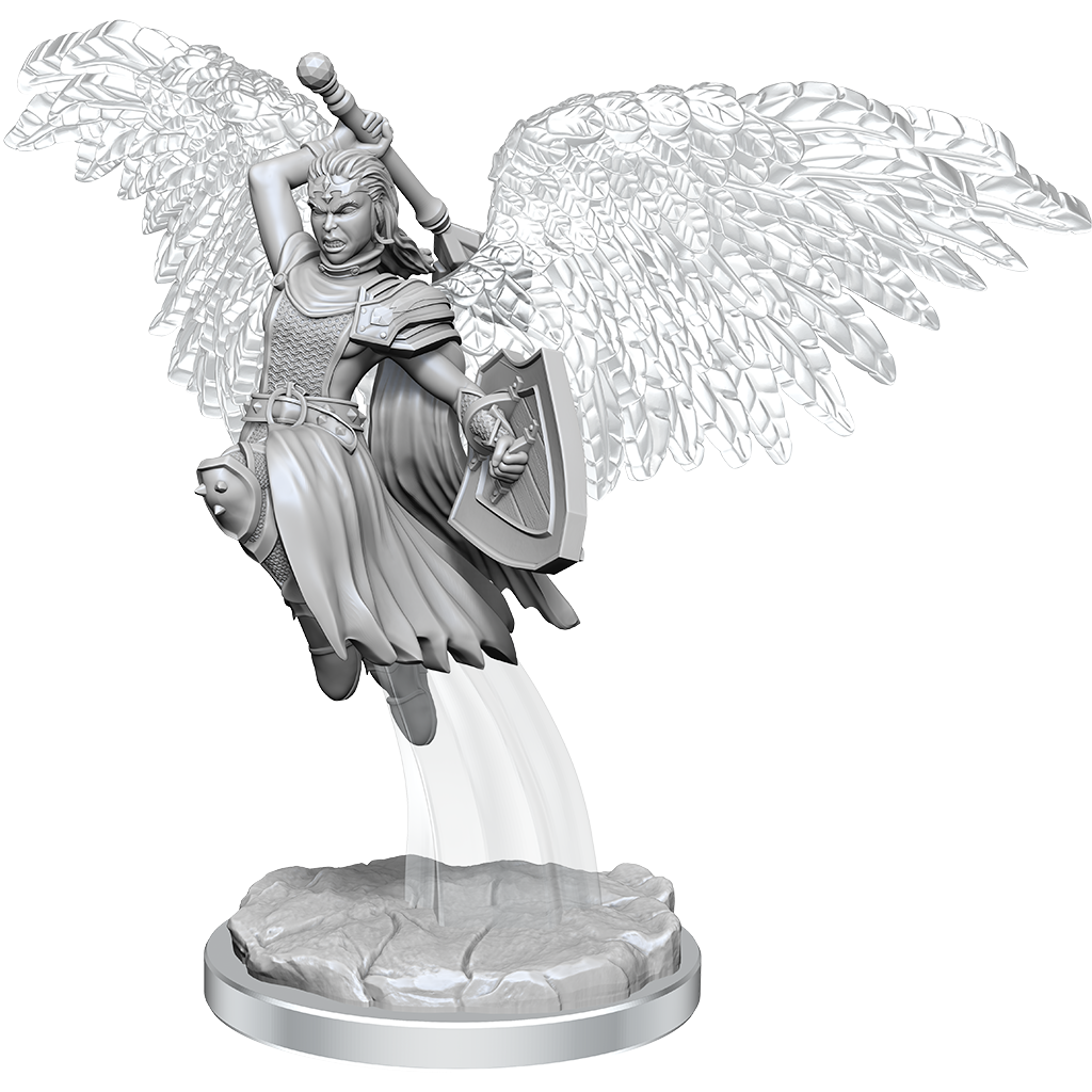 Dungeons & Dragons Nolzurs Marvelous Unpainted Miniatures Aasimar Cleric Female - Good Games