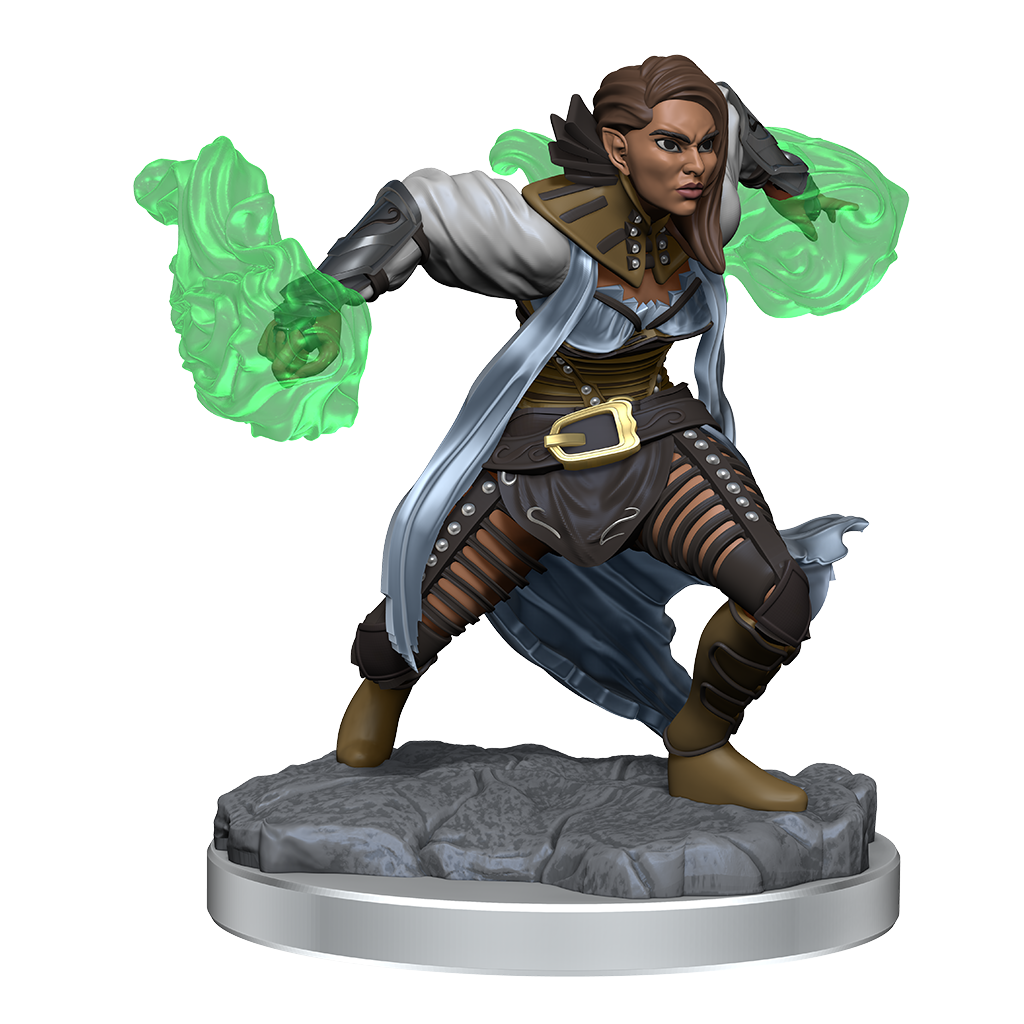 Dungeons & Dragons Nolzurs Marvelous Miniatures Half-Elf Warlock - Good Games