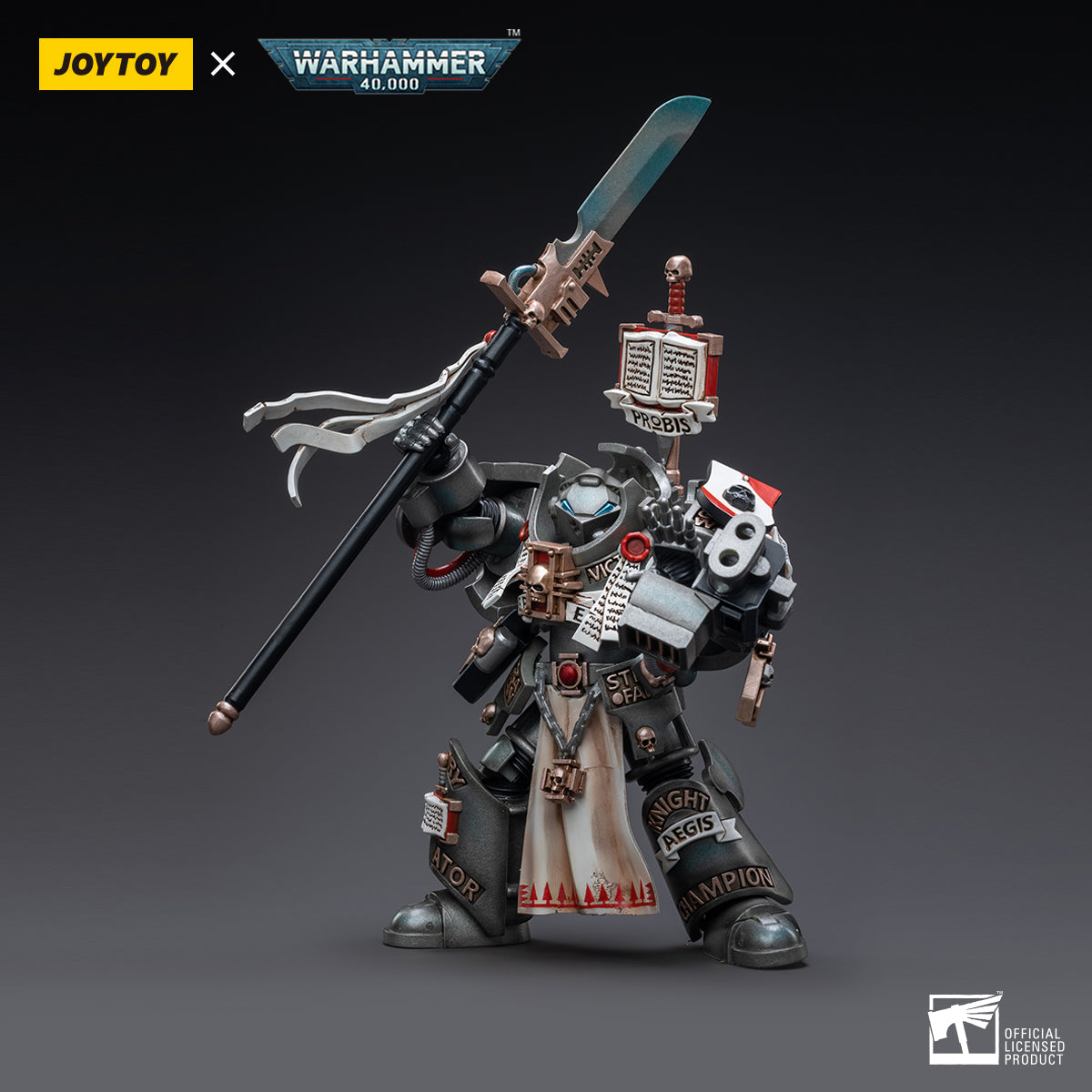 Warhammer Collectibles: 1/18 Scale Grey Knights Terminator Jaric Thule - Good Games