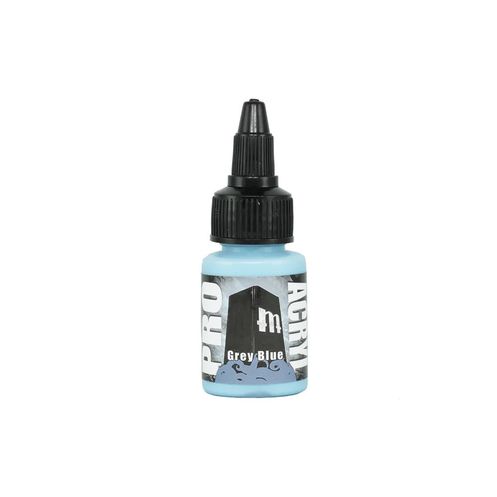 Monument Pro Acryl Paint- Grey Blue 22ml - Good Games