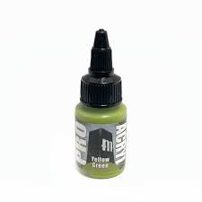 Monument Pro Acryl Paint- Yellow Green 22ml - Good Games