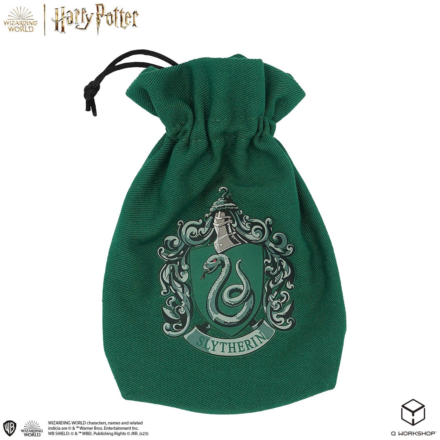 Q Workshop - Harry Potter Slytherin Dice and Pouch - Good Games