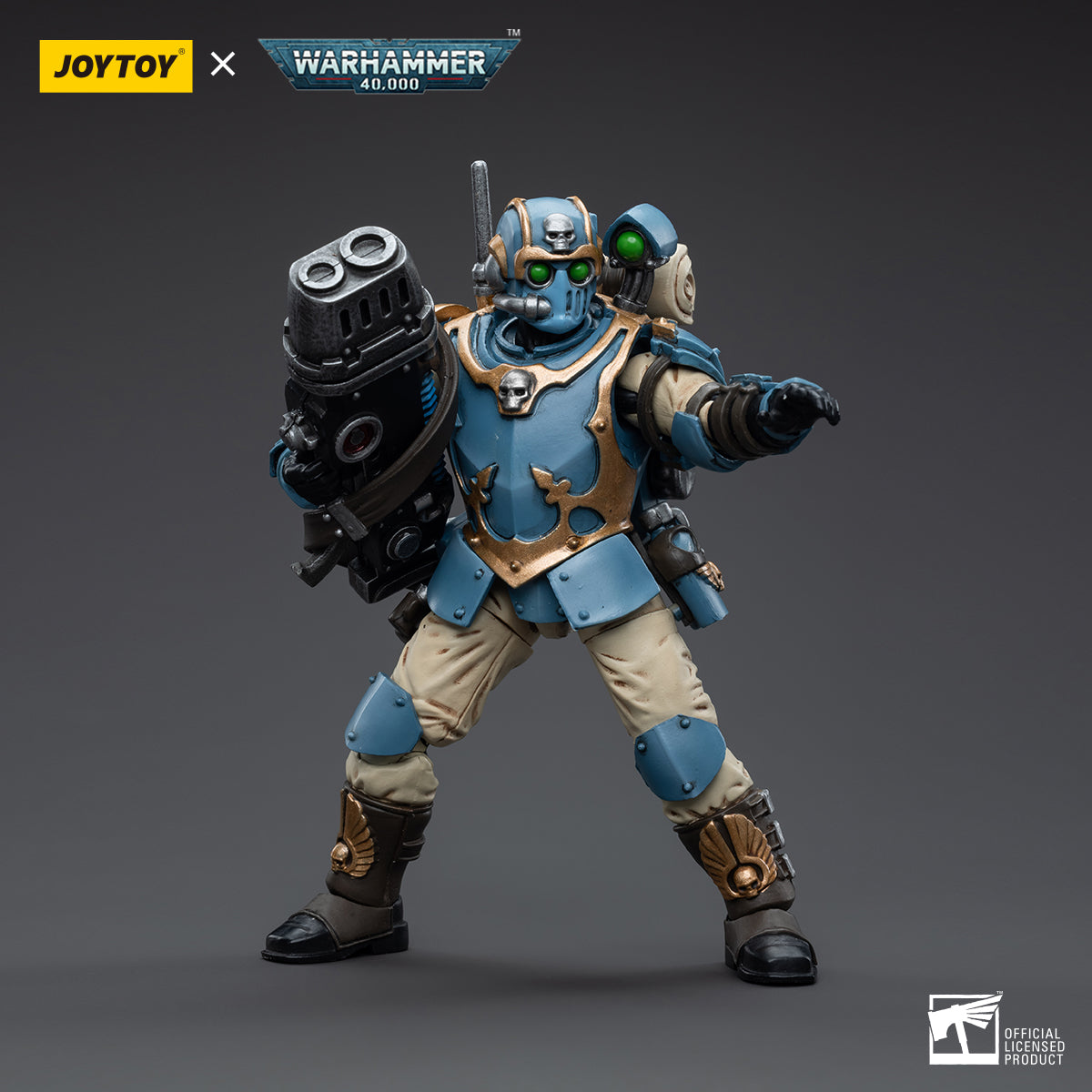 Warhammer Collectibles 1/18 Scale Astra Militarum 55th Kappic Eagles Plasma Gunner - Good Games