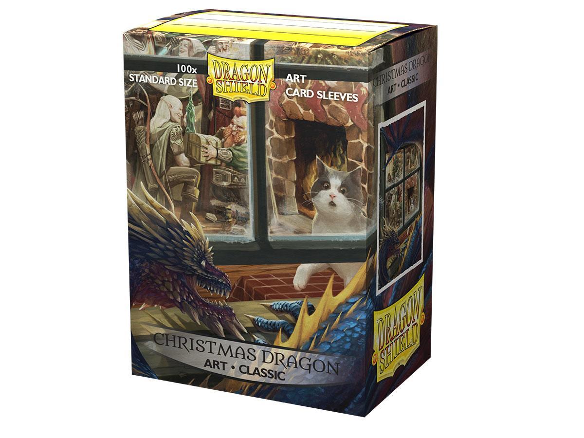 Dragon Shield - Sleeves Standard Classic Art - Christmas Dragon (100) - Good Games