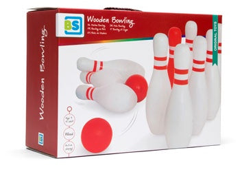 BS Toys - Red & White Bowling - Good Games