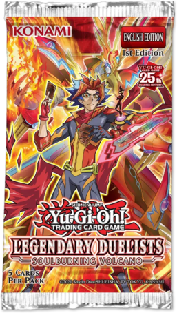 Yu-Gi-Oh! - Legendary Duelists 10 Soulburning Volcano Booster Pack - Good Games