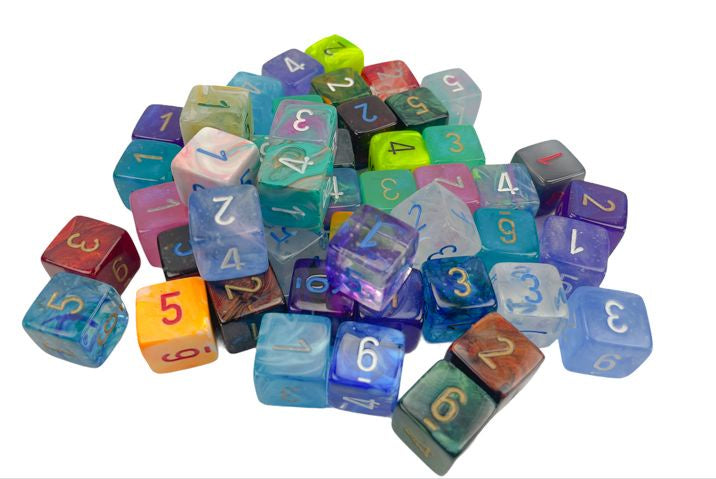 Chessex - Single Signature Assorted Polyhedral d6 - Good Games