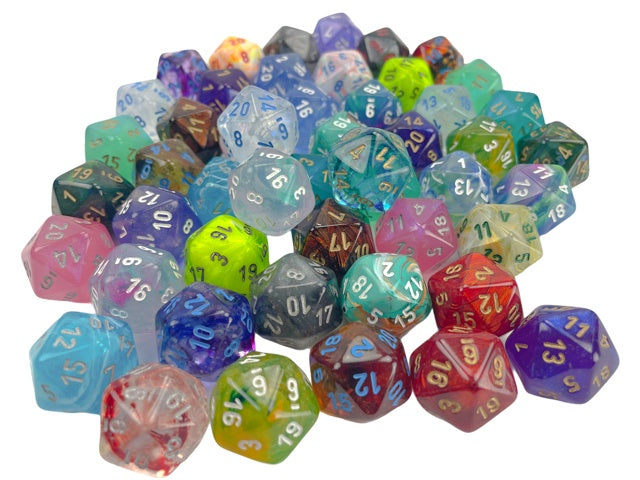 Chessex - Assorted Loose Signature Polyhedral D20 - Good Games