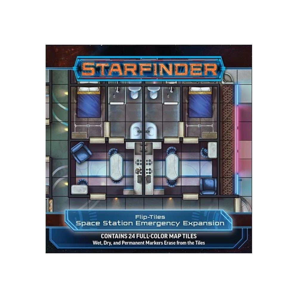 Starfinder Flip Tiles - Space Station Emergency Expansion - Good Games