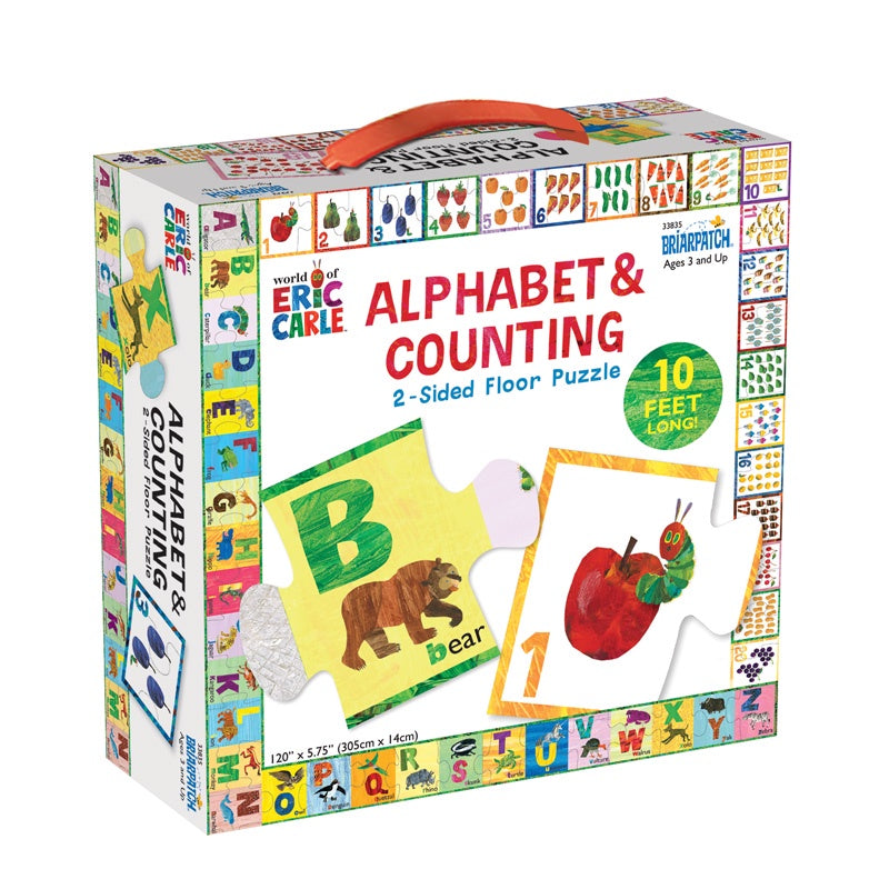 The World of Eric Carle 2 Sided Alphabet and Counting Puzzle – Good Games