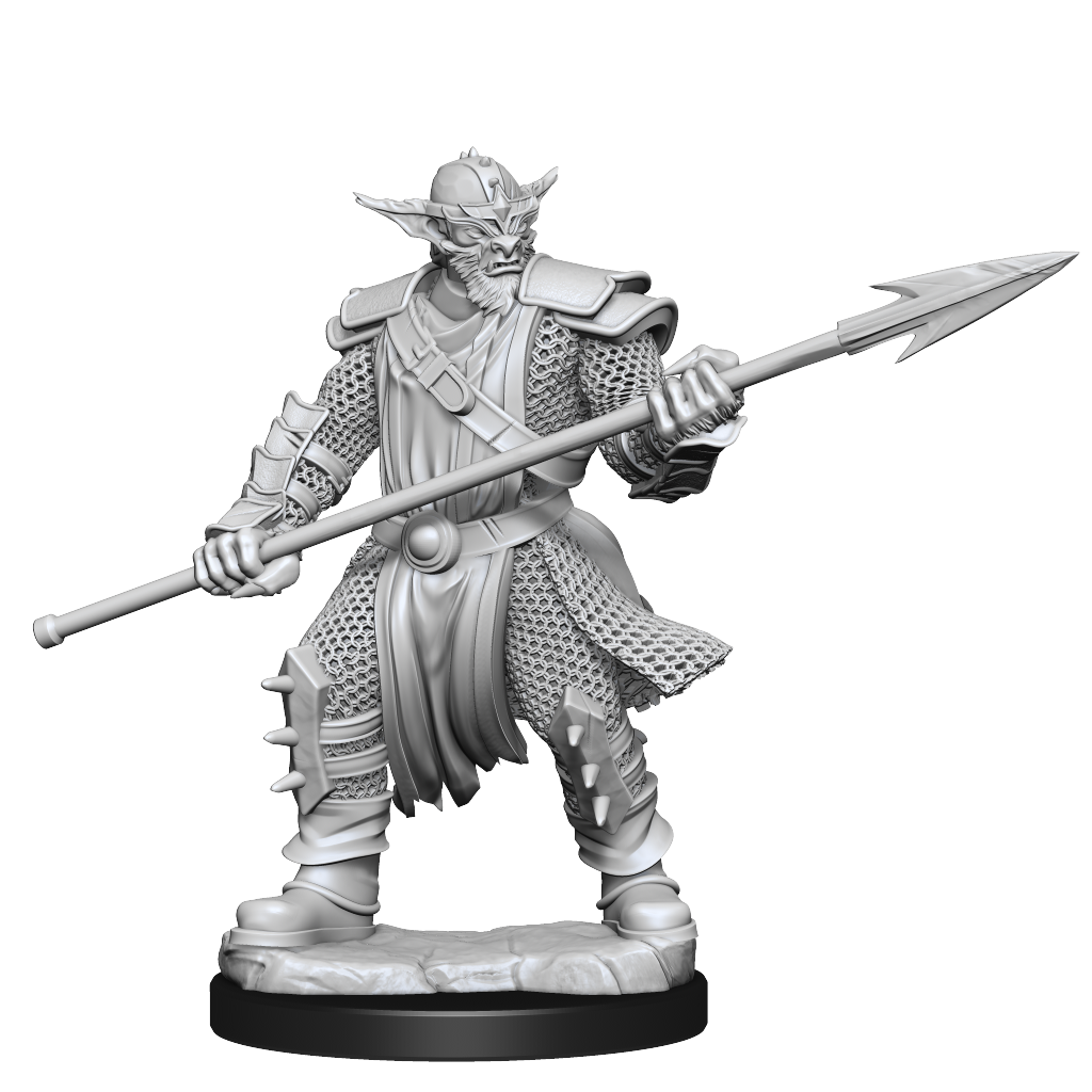 Critical Role Unpainted Miniatures Bugbear Fighter - Good Games