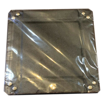 Metallic Dice Games - Velvet Folding Dice Tray - Watercolour Rainbow (10x10) - Good Games