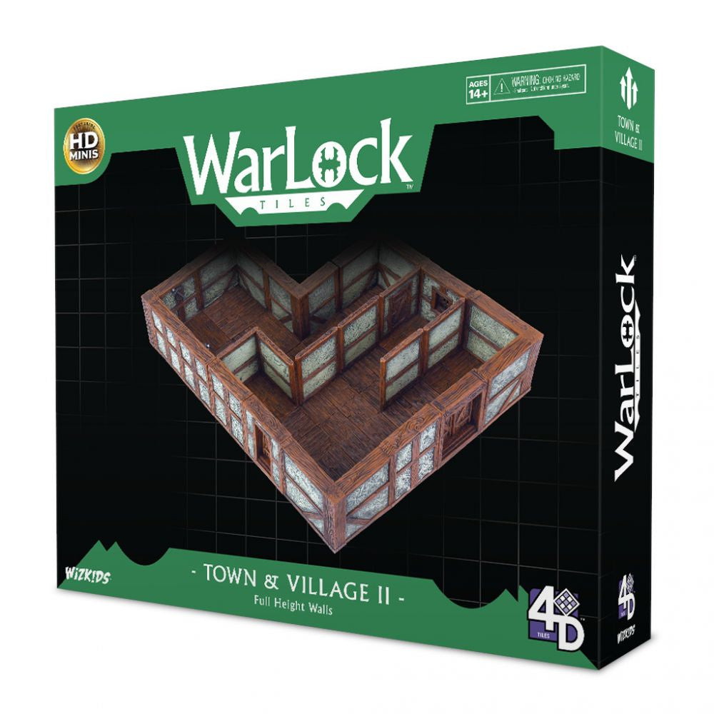Warlock Tiles Town And Village 2 Full Height Plaster Walls - Good Games