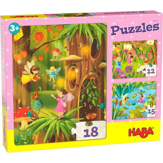 Glittering Fairyland 12 15 and 18 Piece Jigsaws - Good Games