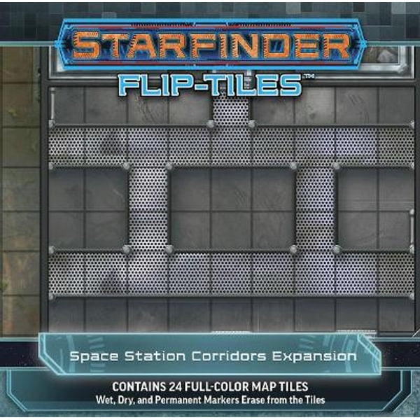Starfinder RPG Flip Tiles: Space Station Corridors Expansion - Good Games