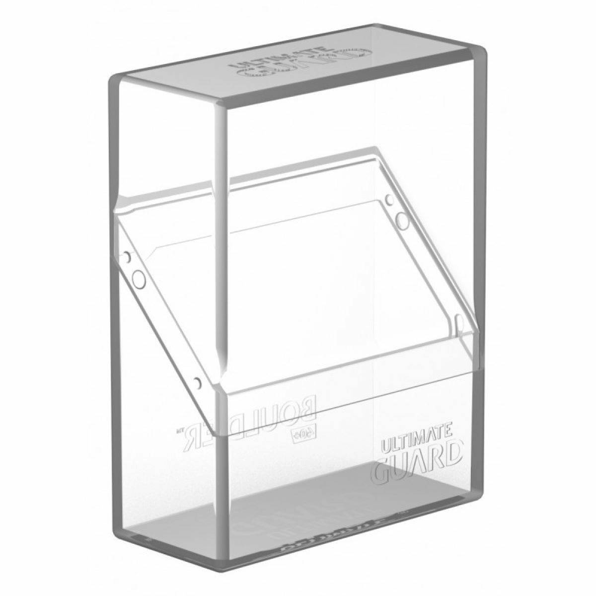 Ultimate Guard - Boulder Deck Case 40+ Standard Size Transparent - Good Games
