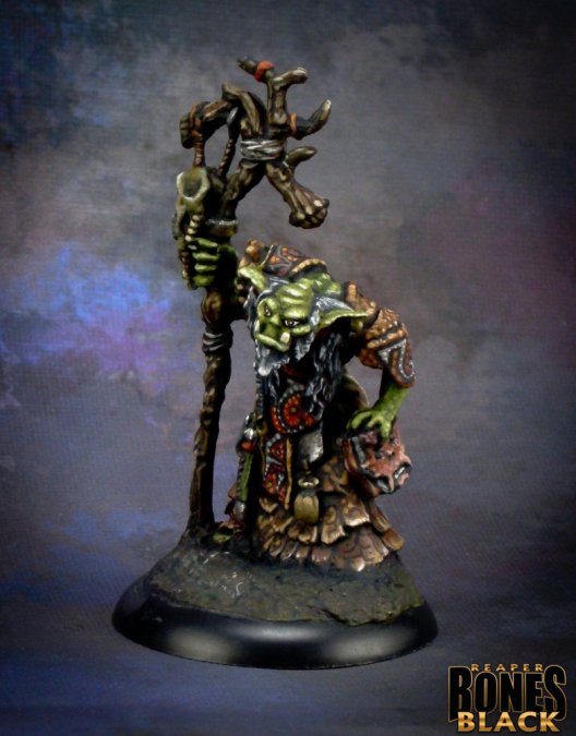 Reaper Bones Black - Surkar - Orc Shaman - Good Games