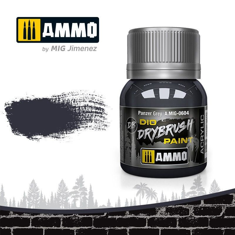 Ammo by MIG Drybrush Panzer Grey - Good Games