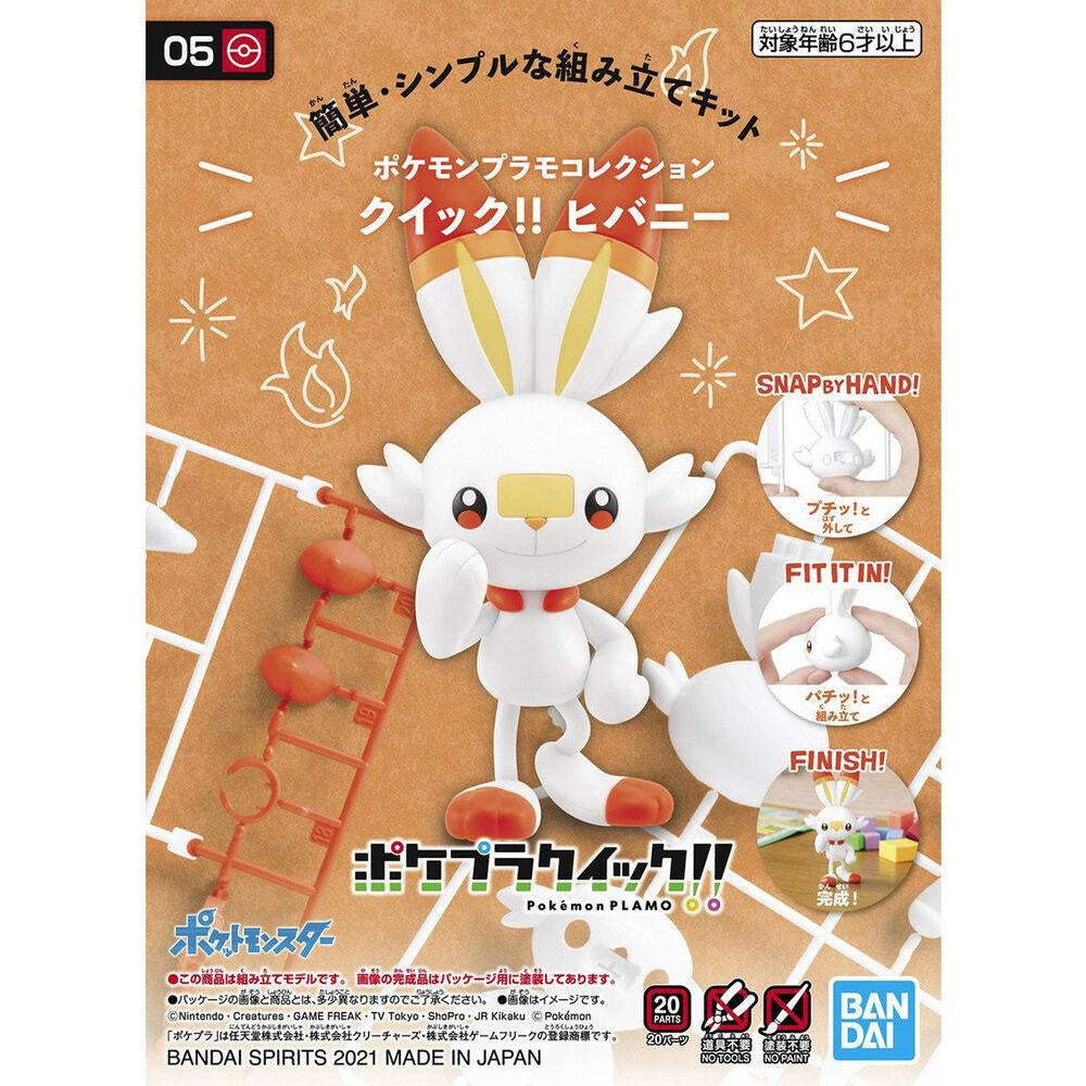 Pokemon Model Kit Quick!! 05 Scorbunny - Good Games