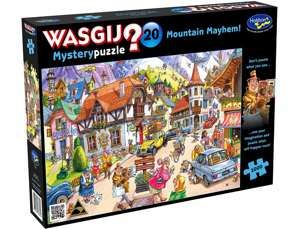 Wasgij? Mystery 20 - Mountain Mayhem - 1000 Piece Jigsaw - Good Games