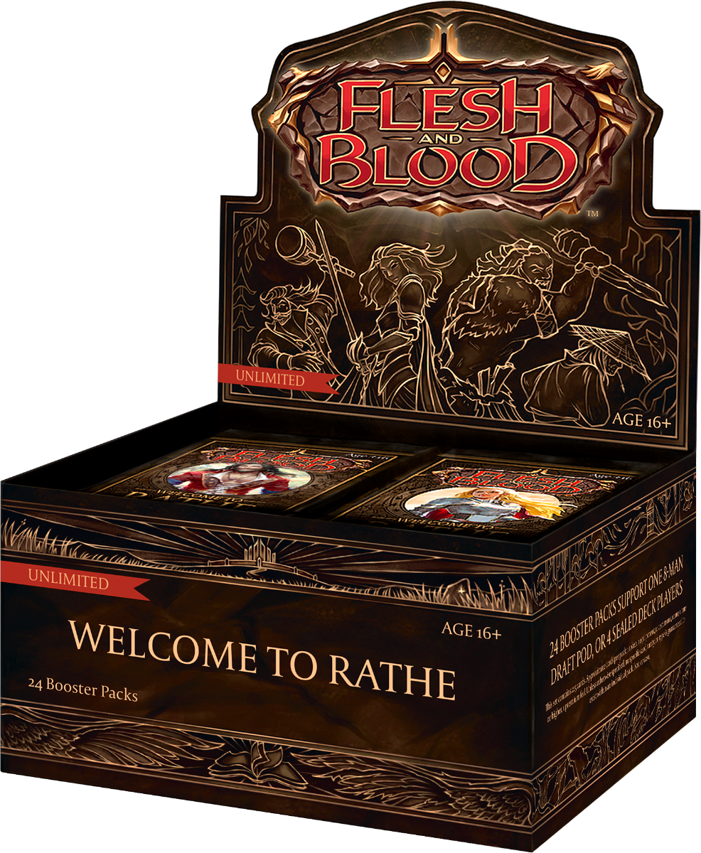 Flesh and Blood TCG - Welcome to Rathe Unlimited Booster Box - Good Games