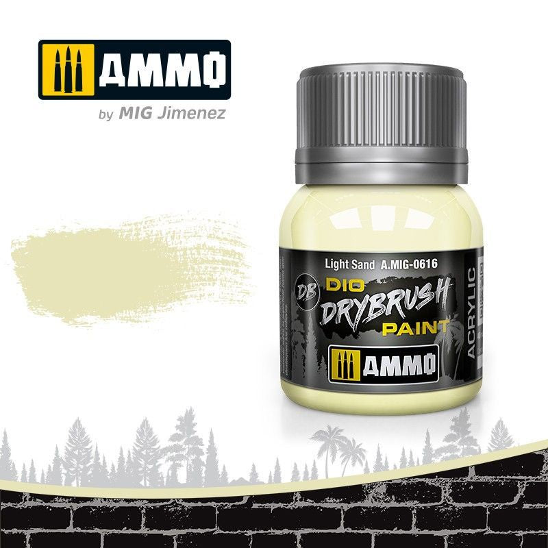 Ammo by MIG Drybrush Light Sand - Good Games