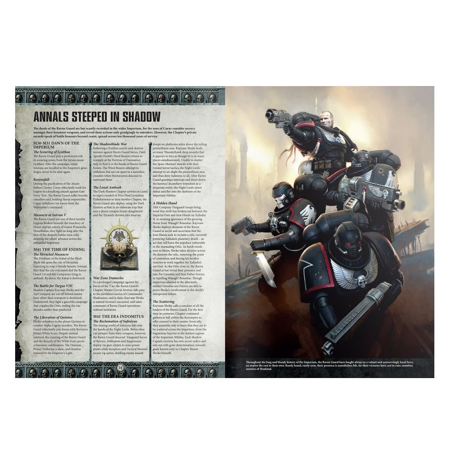 Codex Supplement: Raven Guard - Good Games