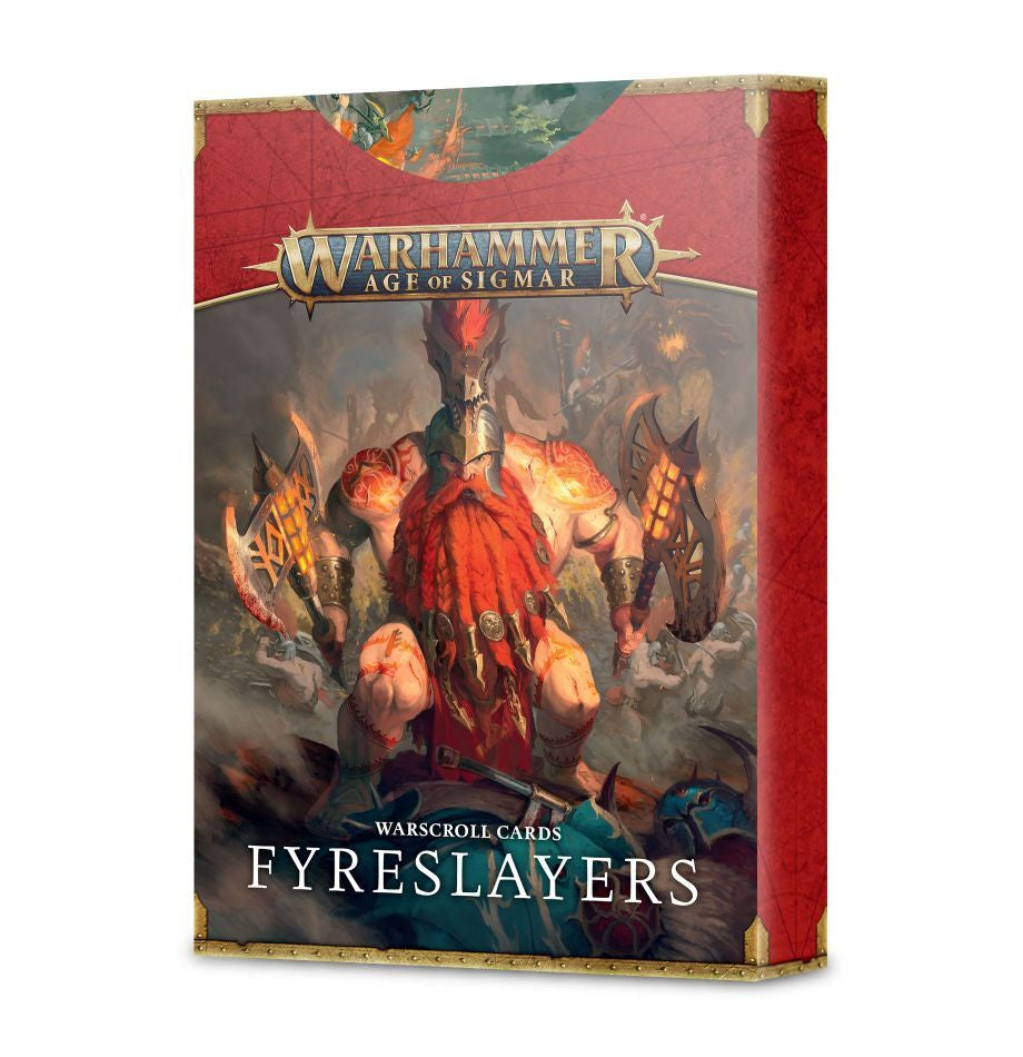 Warhammer Age of Sigmar - Warscroll Cards: Fireslayers (84-04) - Good Games