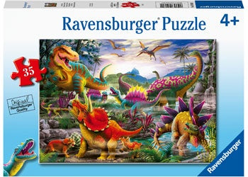 Ravensburger - T-rex Terror 35 Piece Jigsaw - Good Games