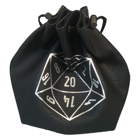 LPG Large Dice Bag Black - Good Games