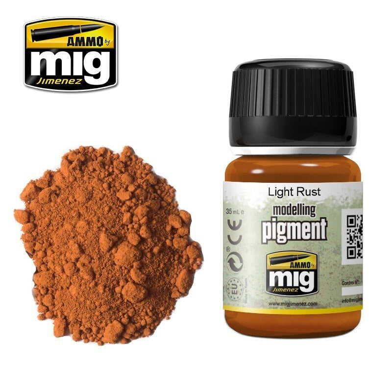 Ammo by MIG Pigments Light Rust 35ml - Good Games