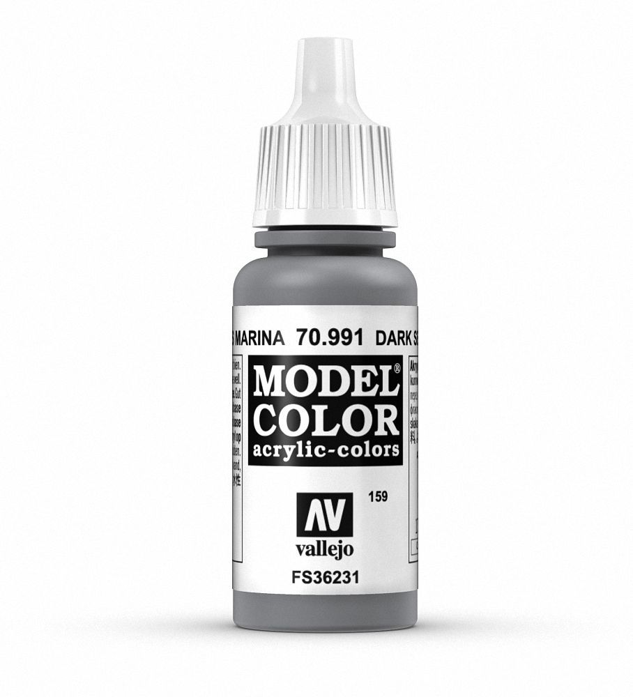 Vallejo Model Colour - Dark Sea Grey 17ml Acrylic Paint (AV70991) - Good Games
