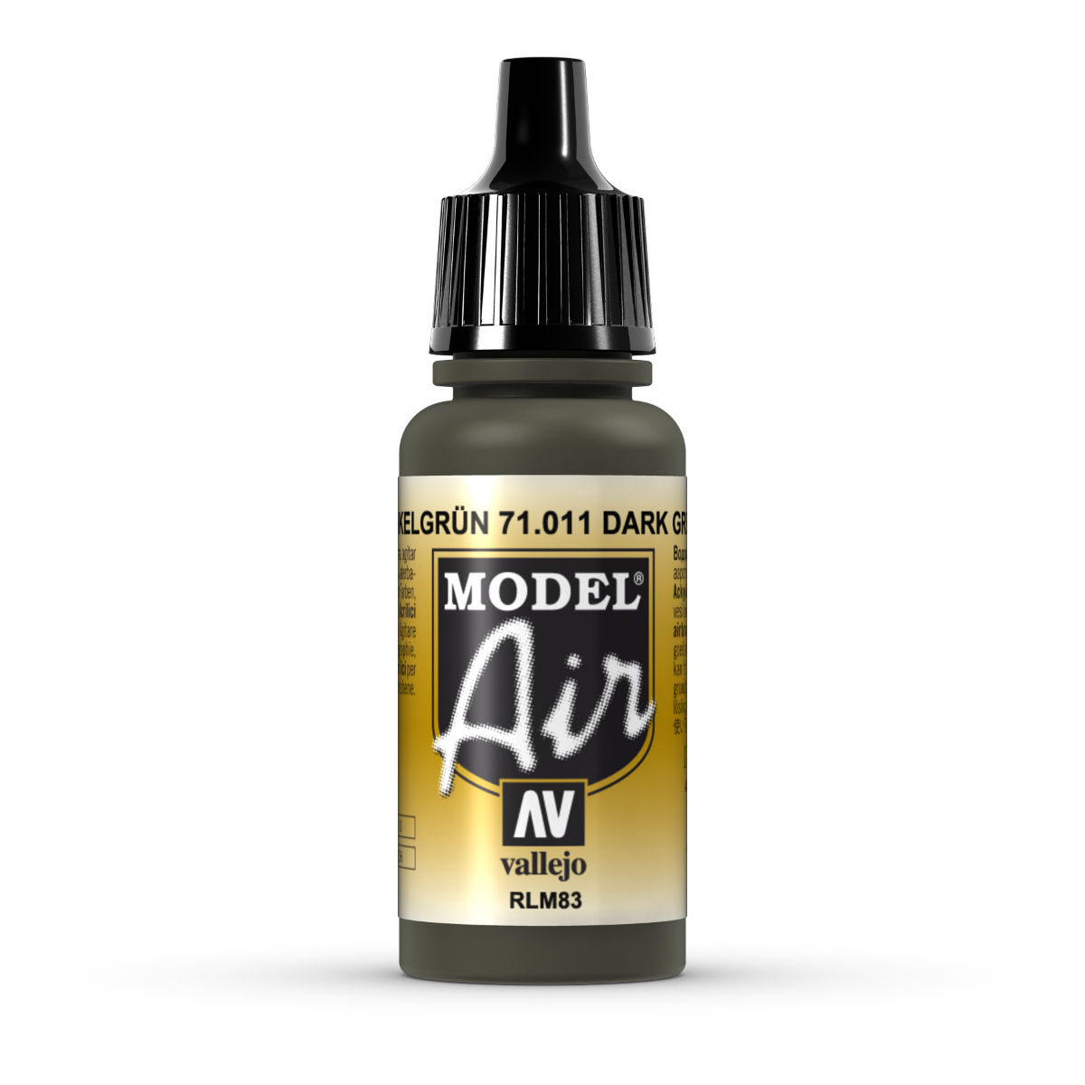 Vallejo Model Air - Dark Green Rlm83 17ml Acrylic Paint (AV71011) - Good Games