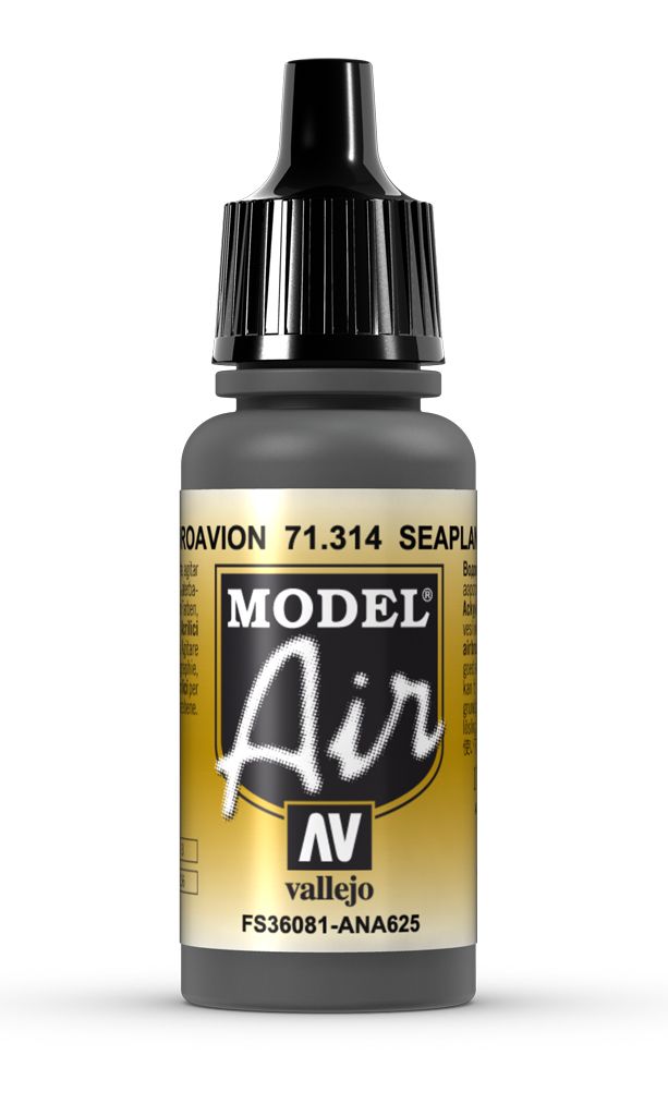 Vallejo Model Air - Seaplane Gray 17ml Acrylic Paint (AV71314) - Good Games