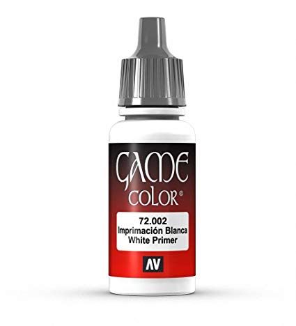 Vallejo Game Colour - White Primer 17ml Acrylic Paint (AV72002) - Good Games