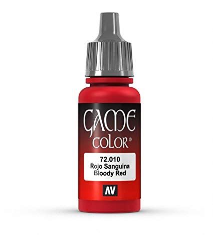 Vallejo Game Colour - Bloody Red 17ml Acrylic Paint (AV72010) - Good Games